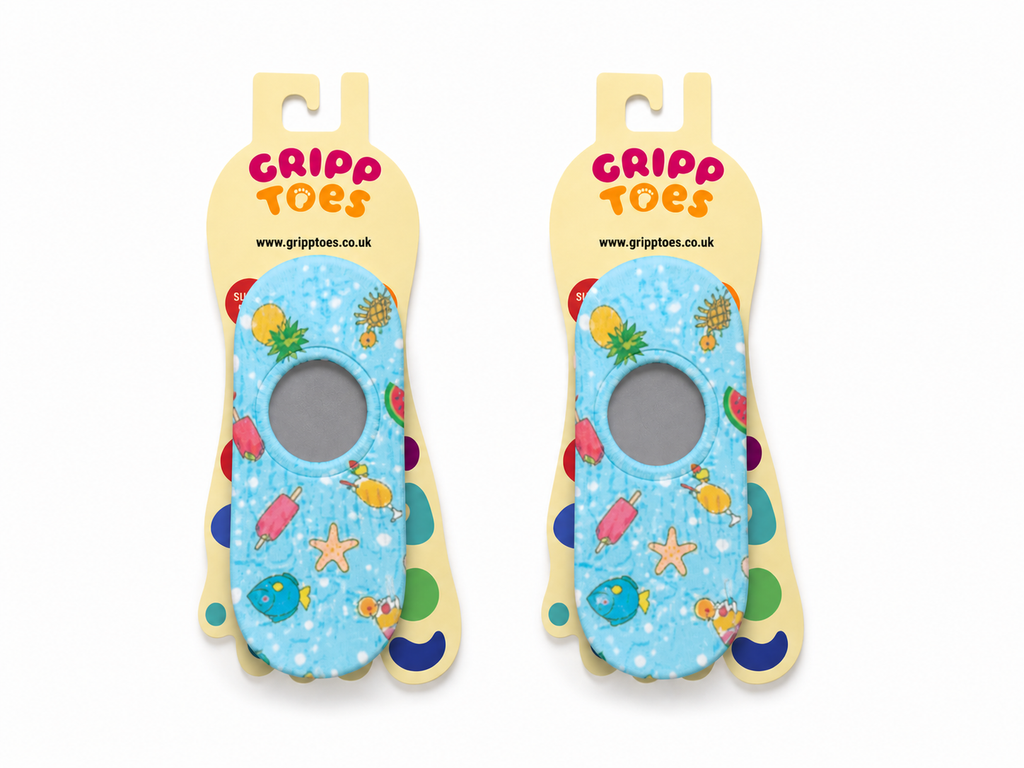 GrippToes Kaymaz Tabanlı Deniz & Havuz Çorabı B2