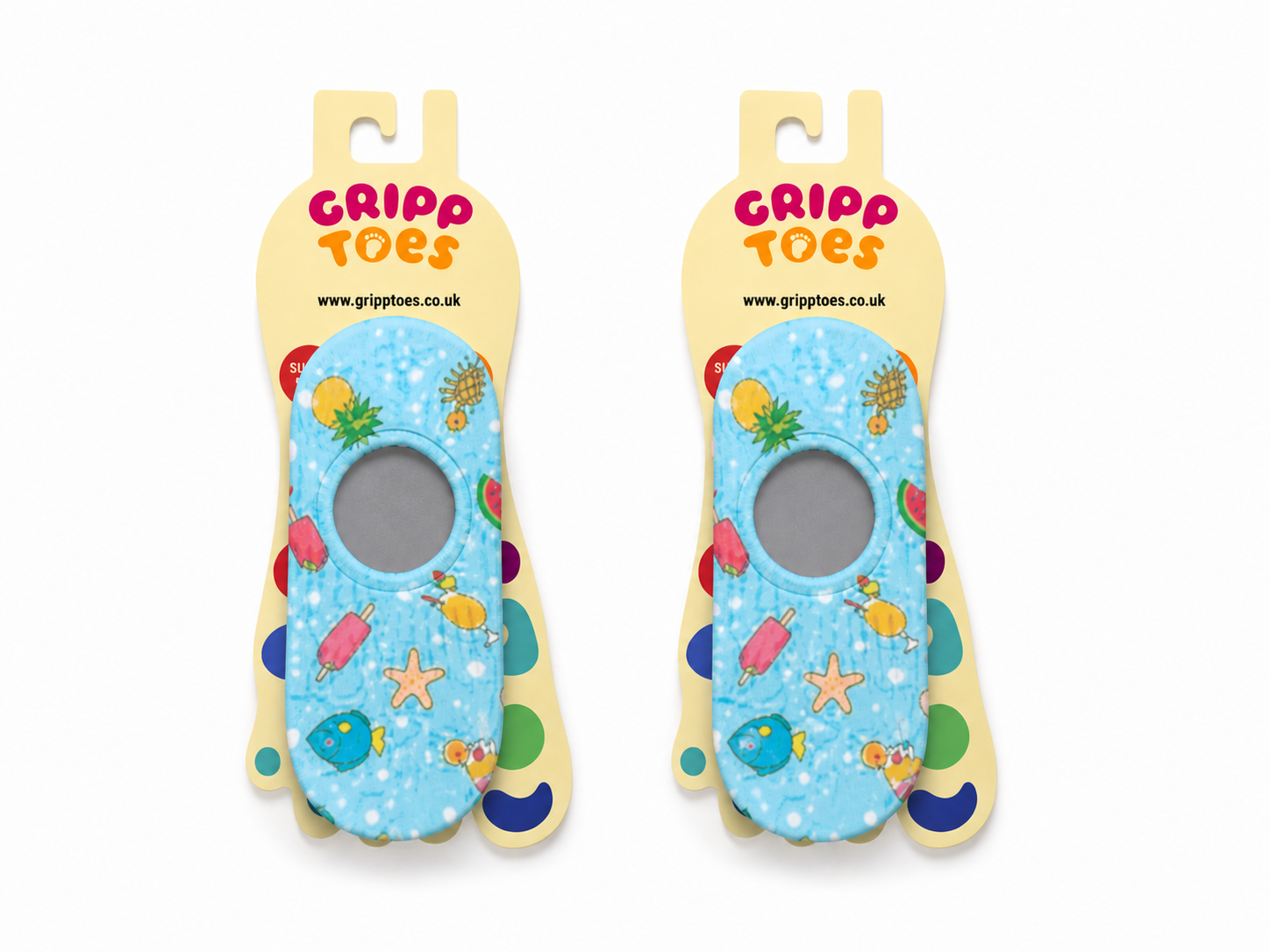 GrippToes Kaymaz Tabanlı Deniz & Havuz Çorabı B2