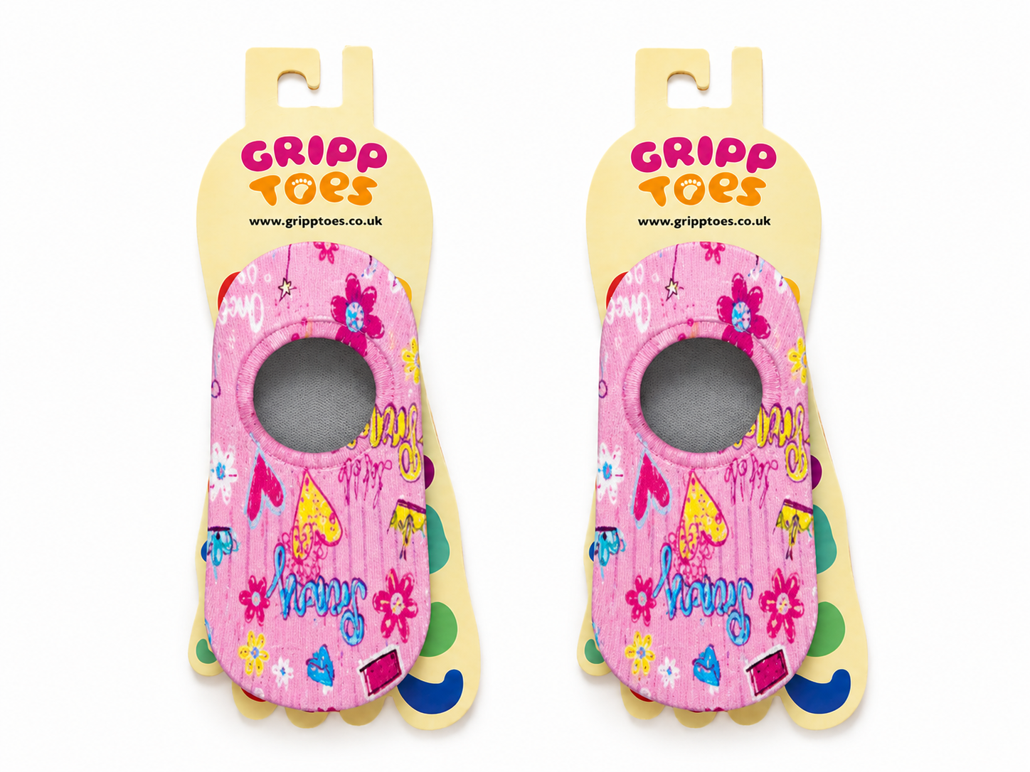 GrippToes Kaymaz Tabanlı Deniz & Havuz Çorabı D2