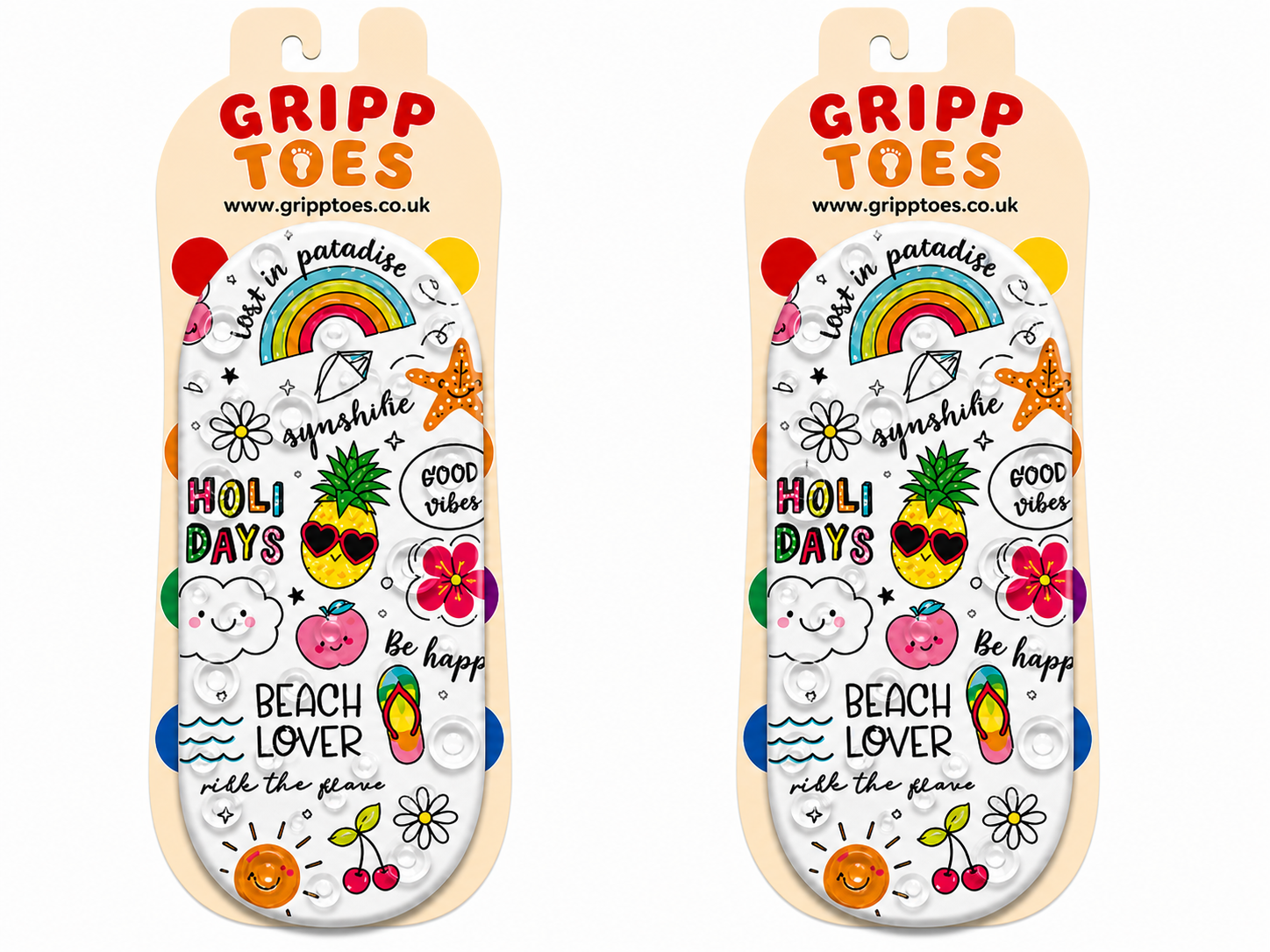 GrippToes Kaymaz Tabanlı Deniz & Havuz Çorabı F2