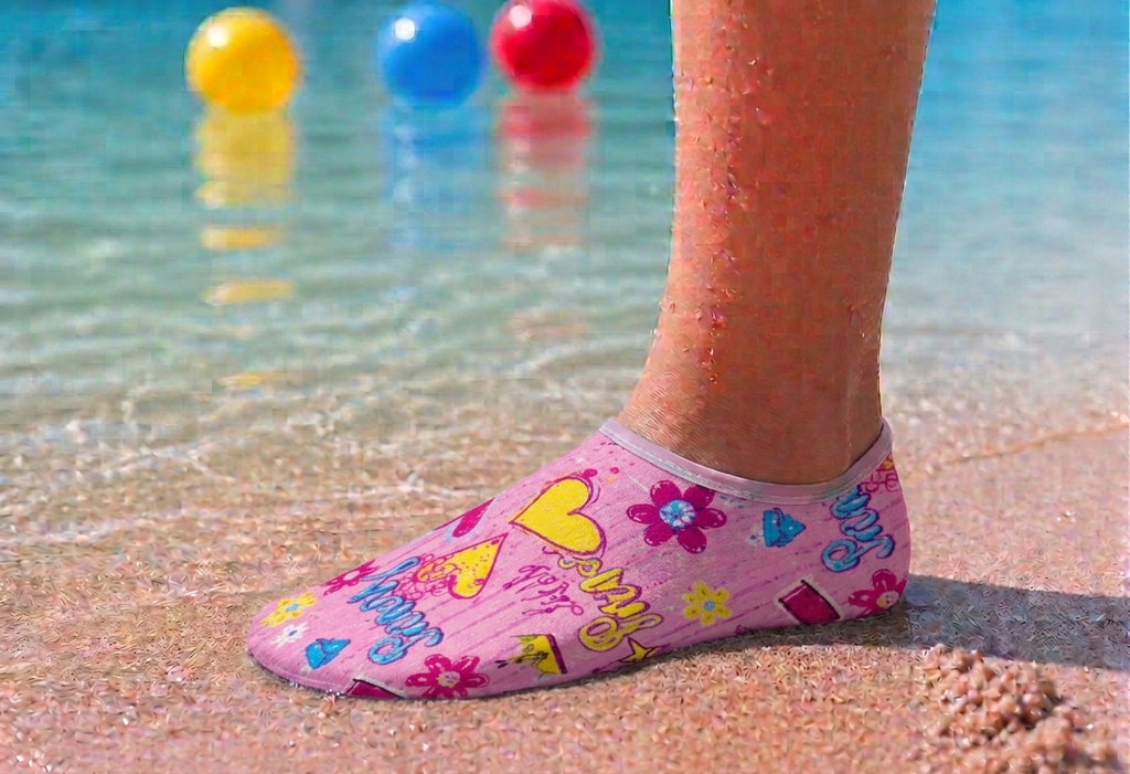 GrippToes Kaymaz Tabanlı Deniz & Havuz Çorabı D2