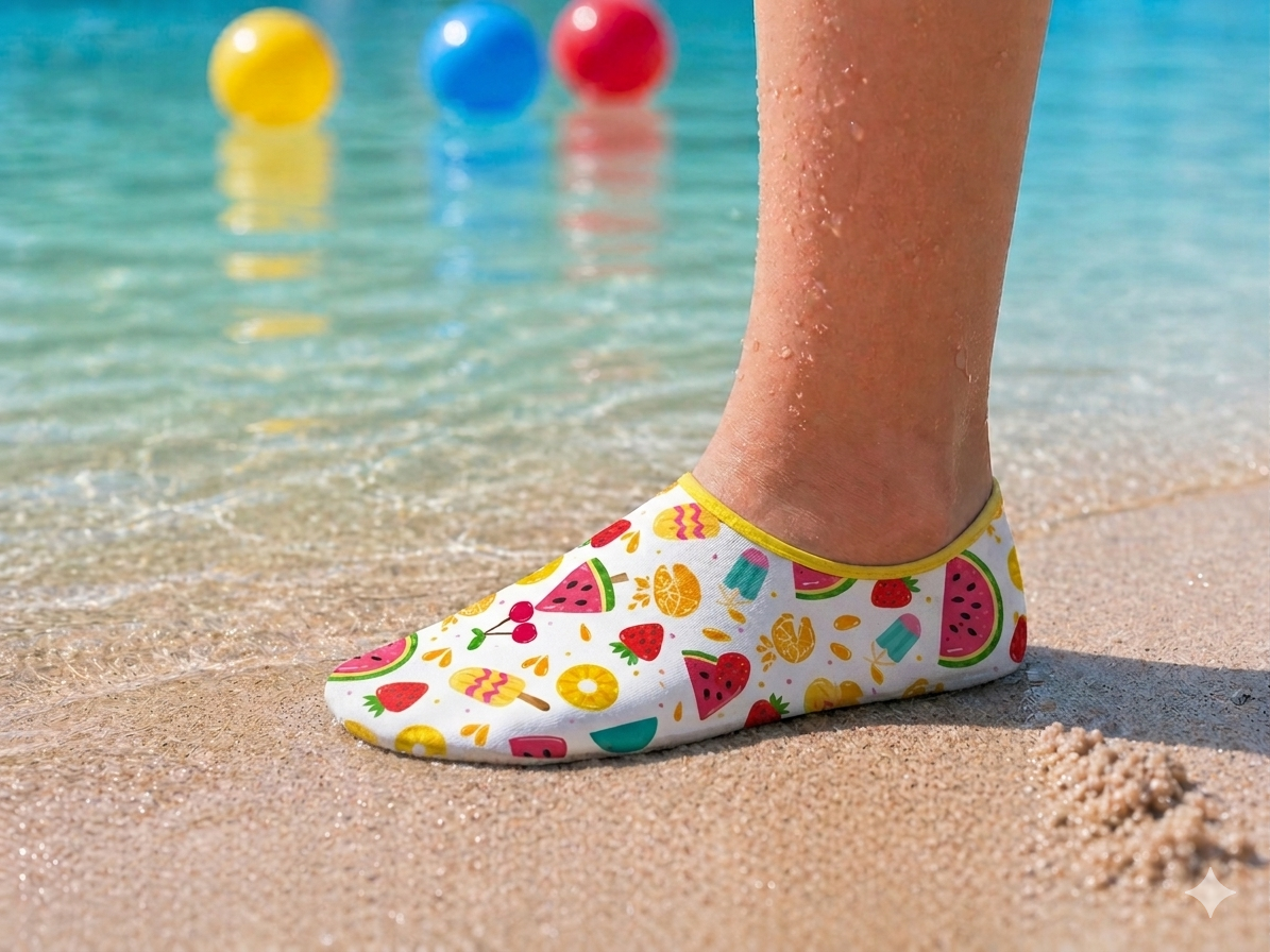 GrippToes Kaymaz Tabanlı Deniz & Havuz Çorabı C2