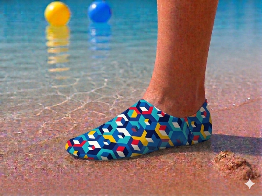 GrippToes Kaymaz Tabanlı Deniz & Havuz Çorabı K2