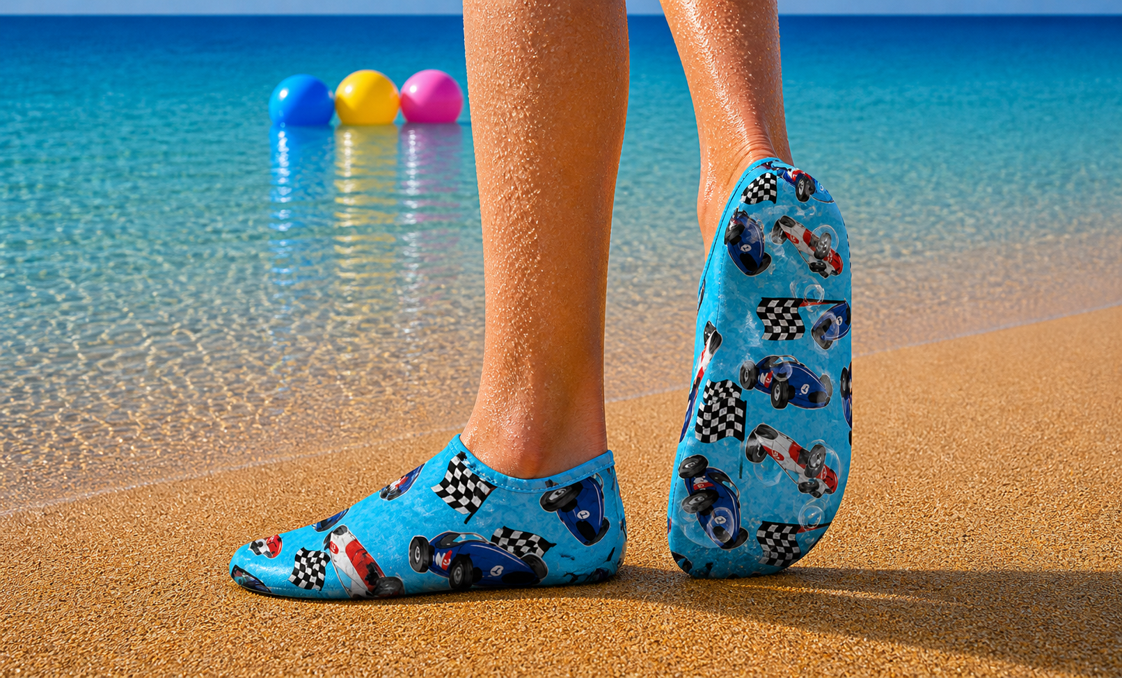 GrippToes Kaymaz Tabanlı Deniz & Havuz Çorabı A2