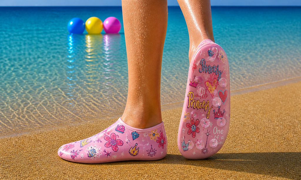 GrippToes Kaymaz Tabanlı Deniz & Havuz Çorabı D2