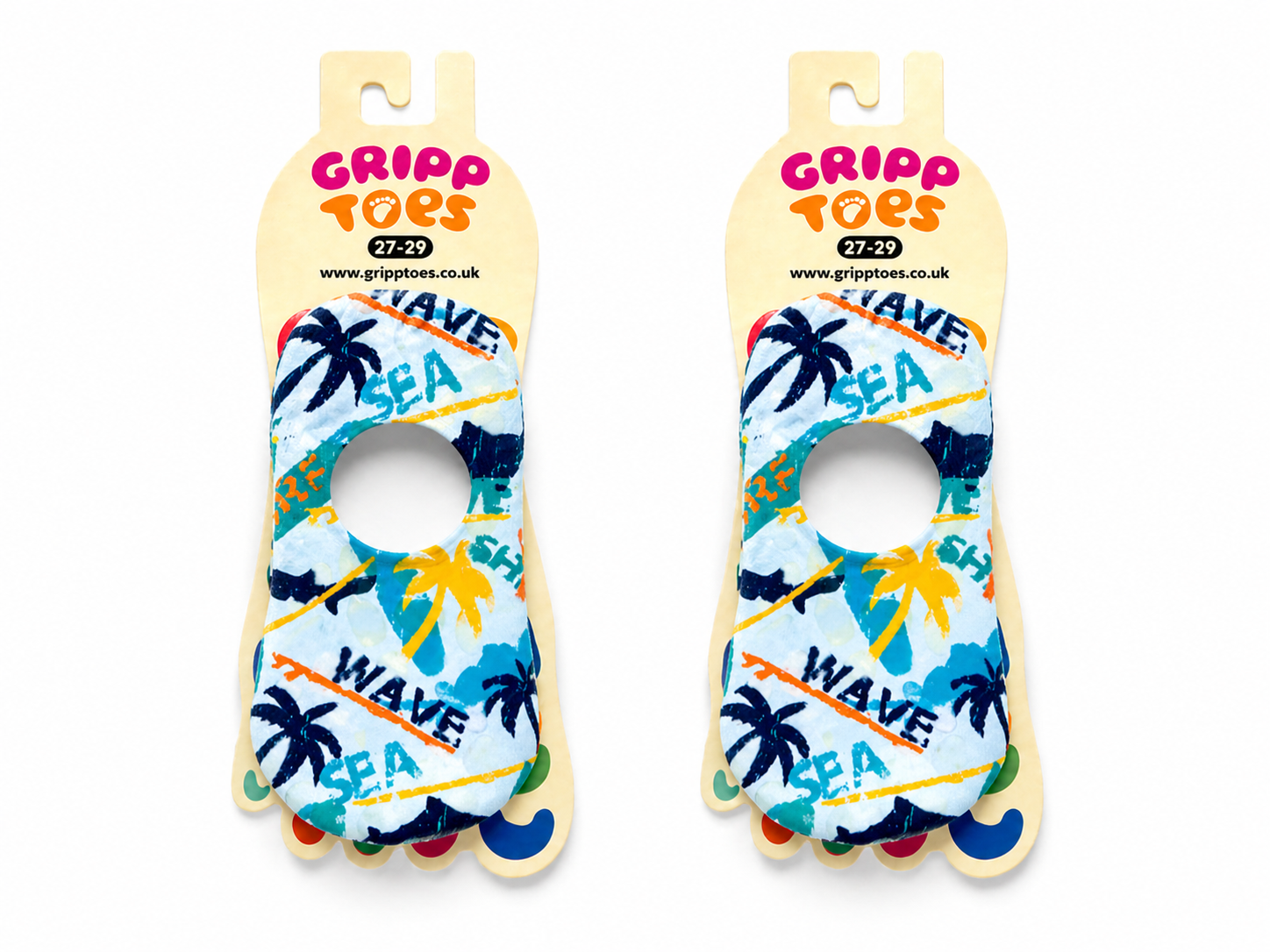 GrippToes Kaymaz Damla Tabanlı Havuz & Deniz Çorabı A1