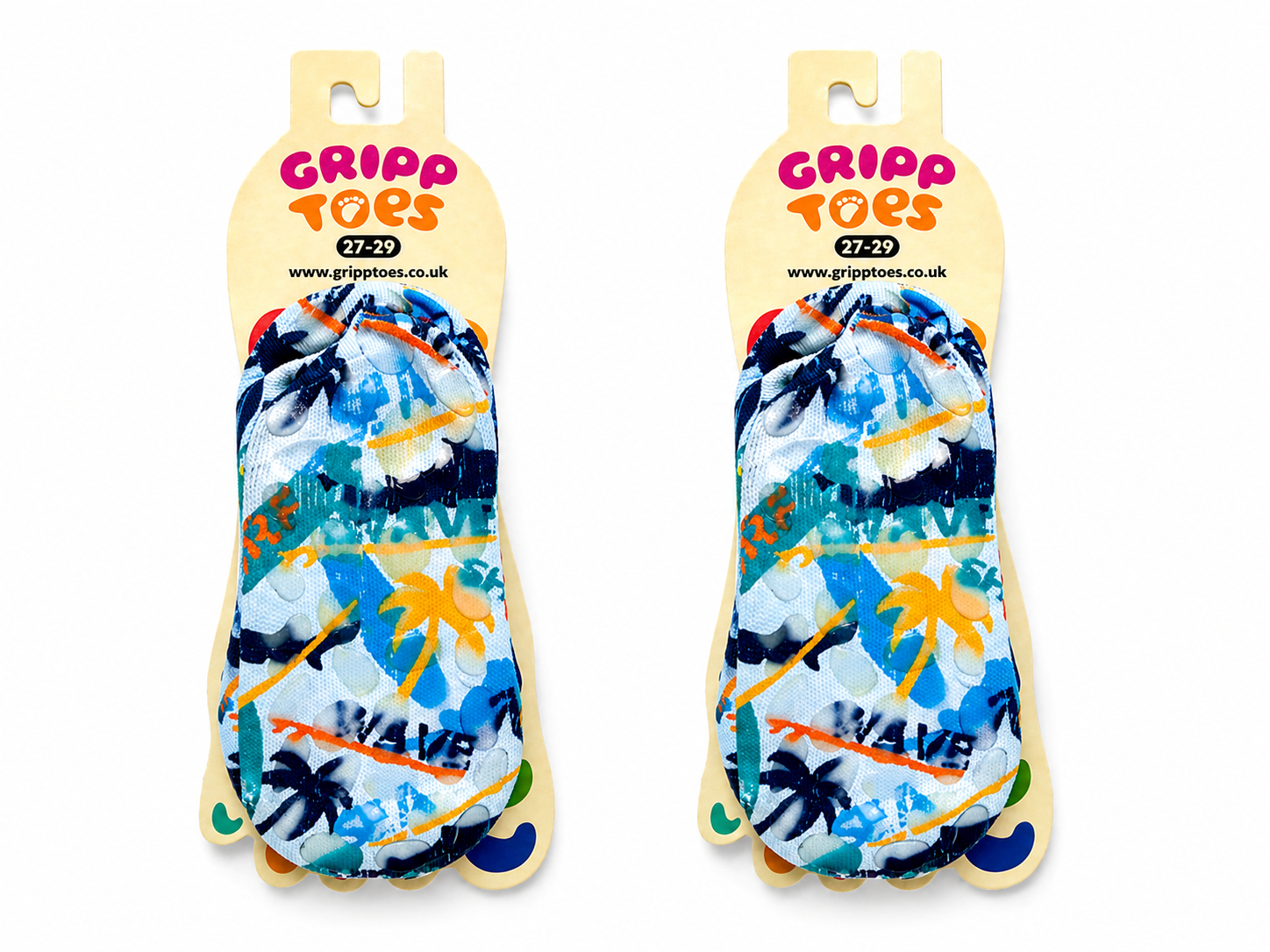 GrippToes Kaymaz Damla Tabanlı Havuz & Deniz Çorabı A1