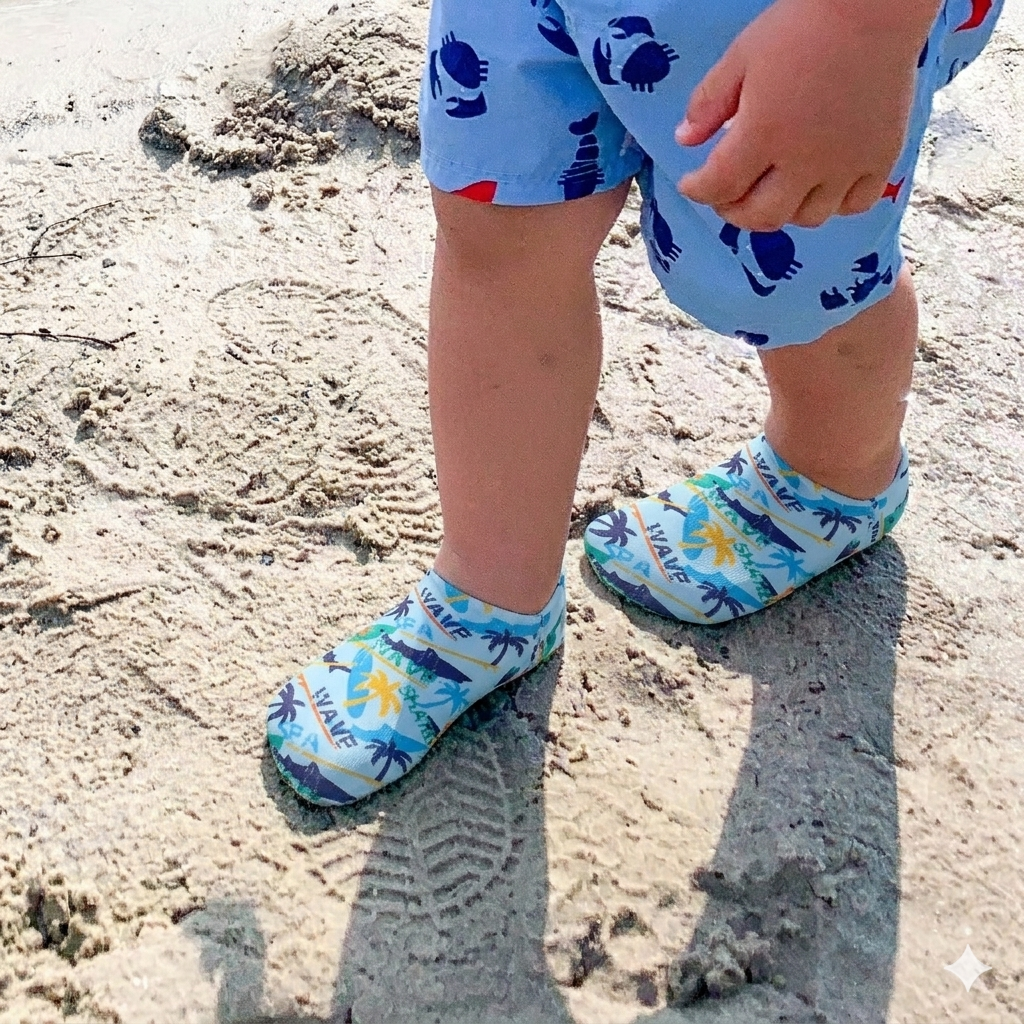 GrippToes Kaymaz Damla Tabanlı Havuz & Deniz Çorabı A1