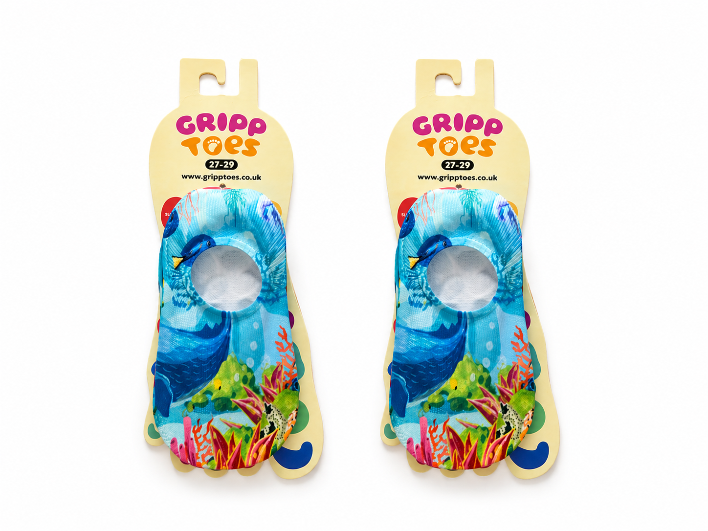 GrippToes Kaymaz Damla Tabanlı Havuz & Deniz Çorabı B1