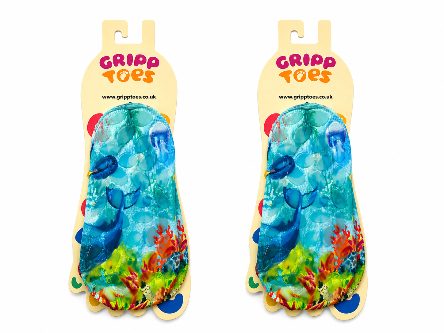 GrippToes Kaymaz Damla Tabanlı Havuz & Deniz Çorabı B1
