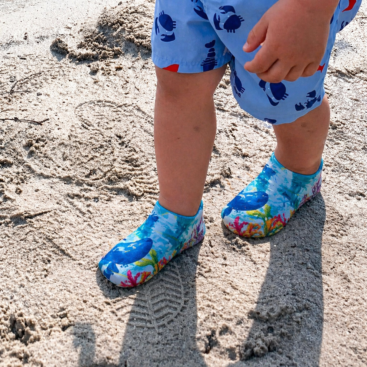 GrippToes Kaymaz Damla Tabanlı Havuz & Deniz Çorabı B1