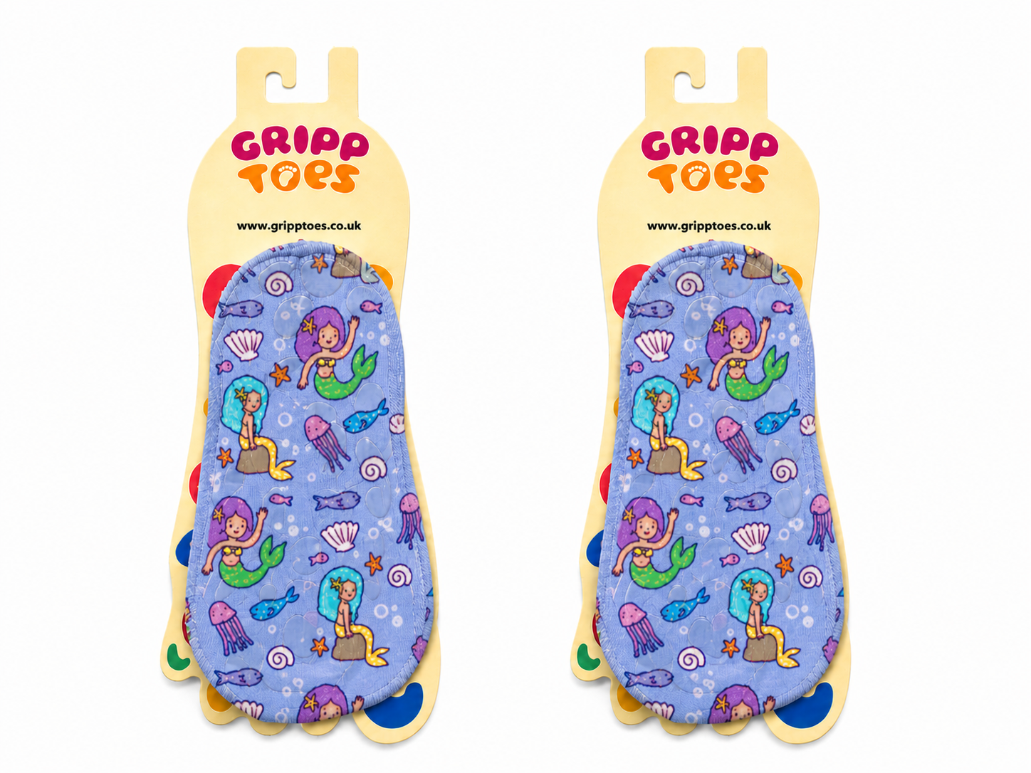GrippToes Kaymaz Tabanlı Deniz & Havuz Çorabı E1