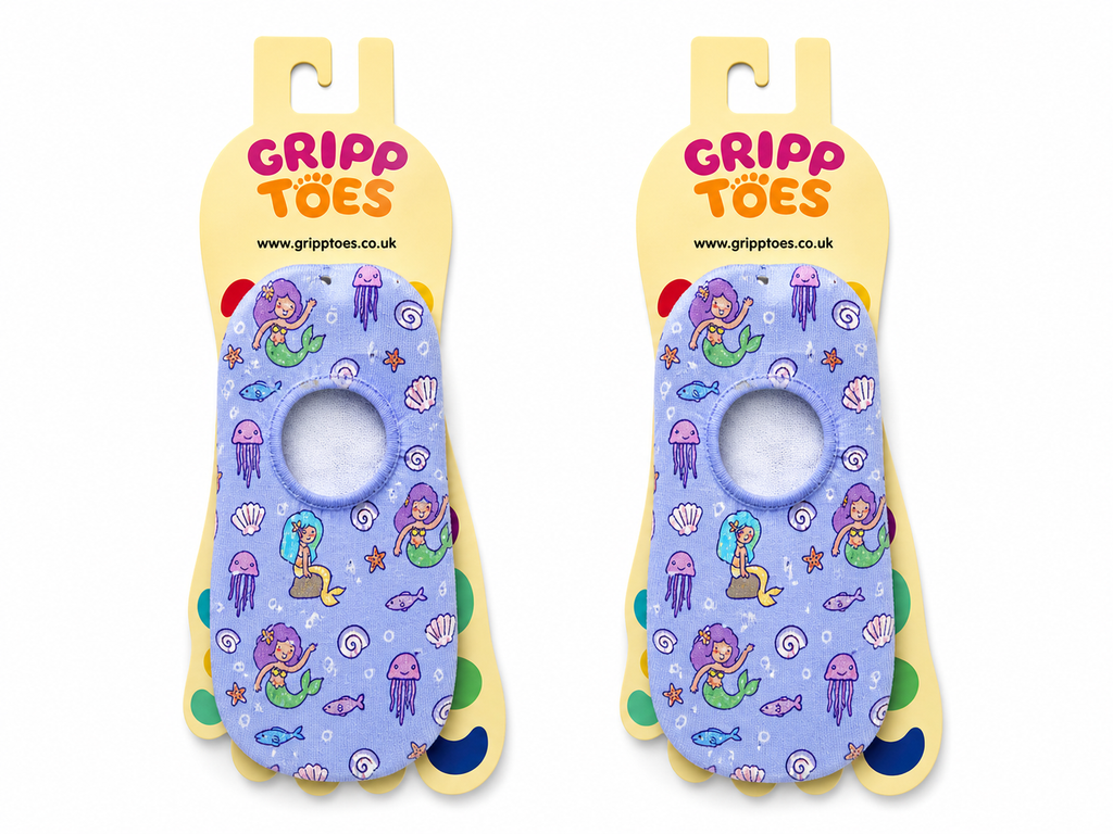 GrippToes Kaymaz Tabanlı Deniz & Havuz Çorabı E1