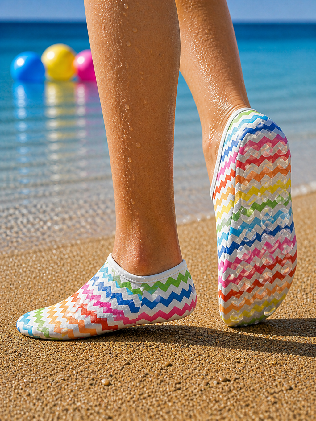 GrippToes Kaymaz Tabanlı Deniz & Havuz Çorabı G2