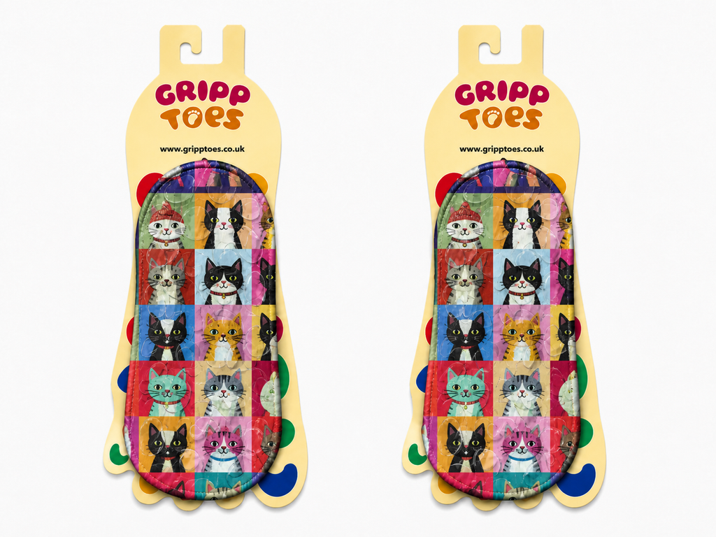 GrippToes Kaymaz Damla Tabanlı Havuz & Deniz Çorabı H1