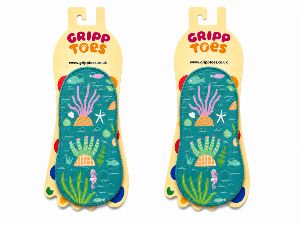 GrippToes Kaymaz Damla Tabanlı Havuz & Deniz Çorabı K1