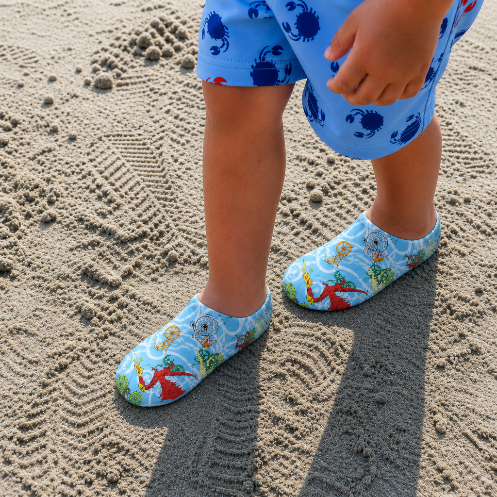 GrippToes Kaymaz Damla Tabanlı Havuz & Deniz Çorabı M1