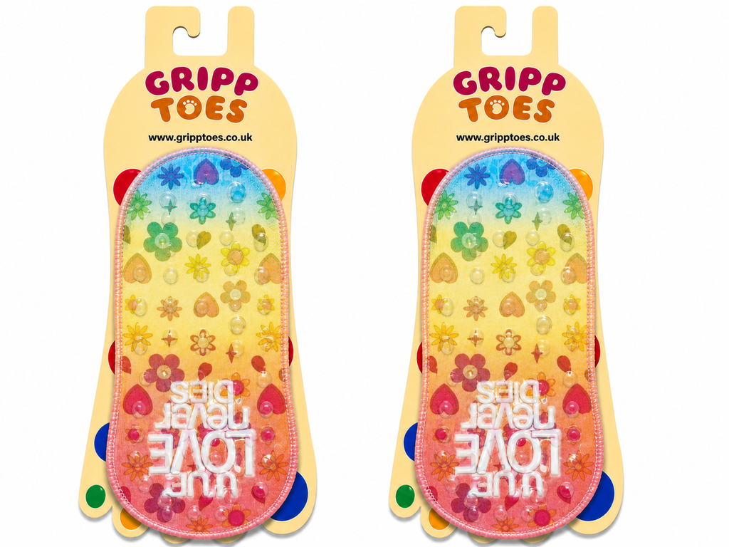 GrippToes Kaymaz Damla Tabanlı Havuz & Deniz Çorabı N1