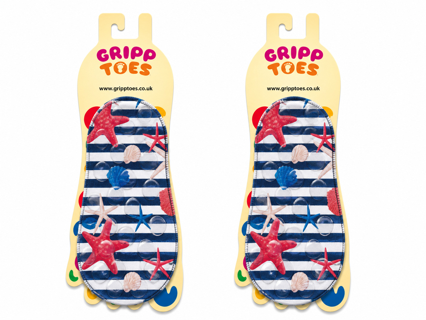 GrippToes Kaymaz Damla Tabanlı Havuz & Deniz Çorabı Ö1
