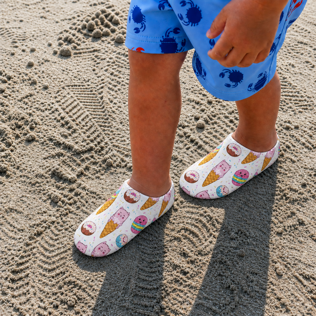 GrippToes Kaymaz Damla Tabanlı Havuz & Deniz Çorabı O1