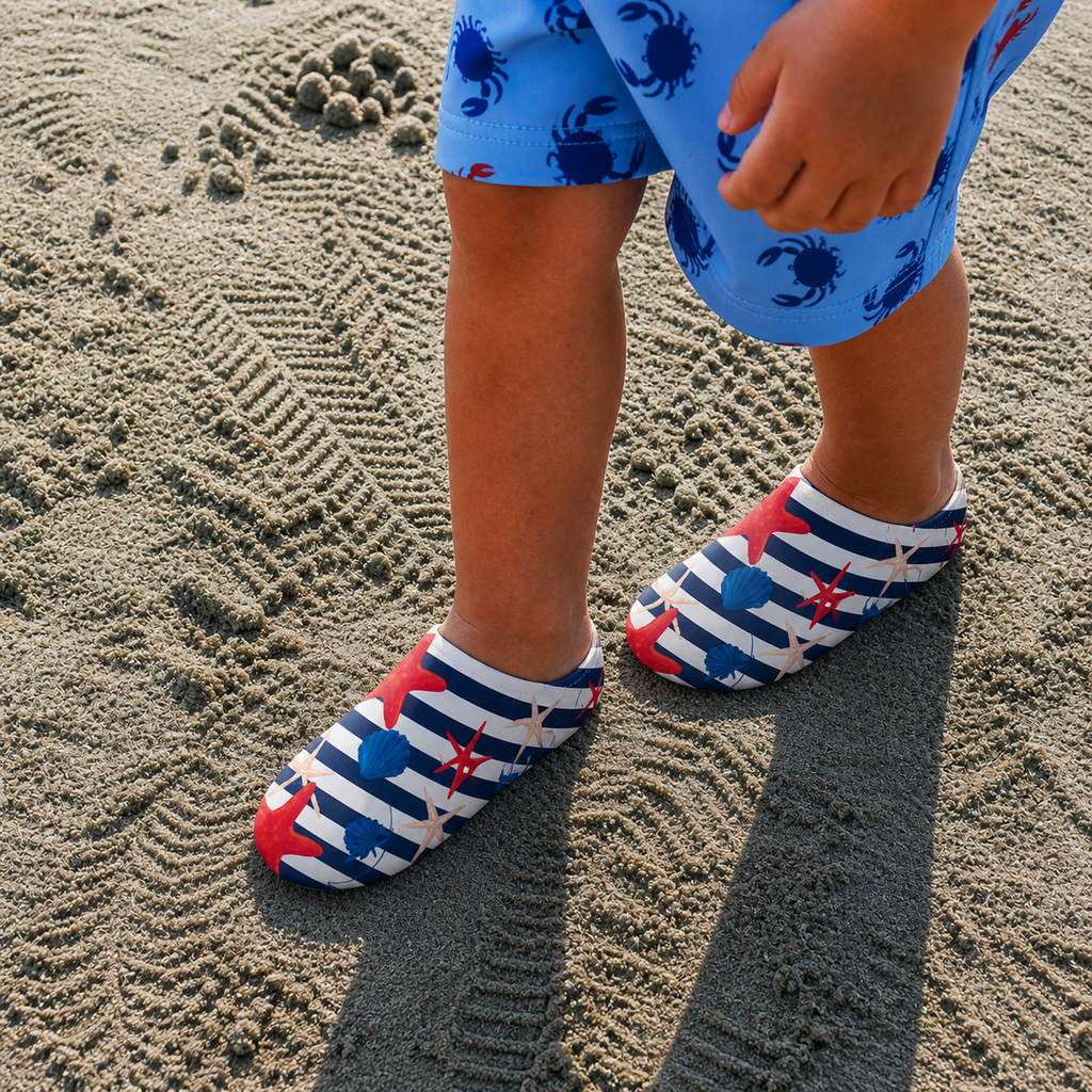 GrippToes Kaymaz Damla Tabanlı Havuz & Deniz Çorabı Ö1