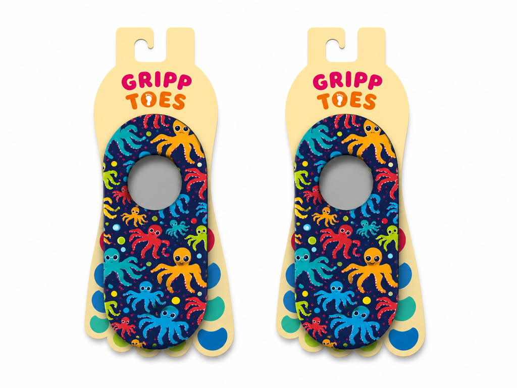 GrippToes Kaymaz Damla Tabanlı Havuz & Deniz Çorabı P1