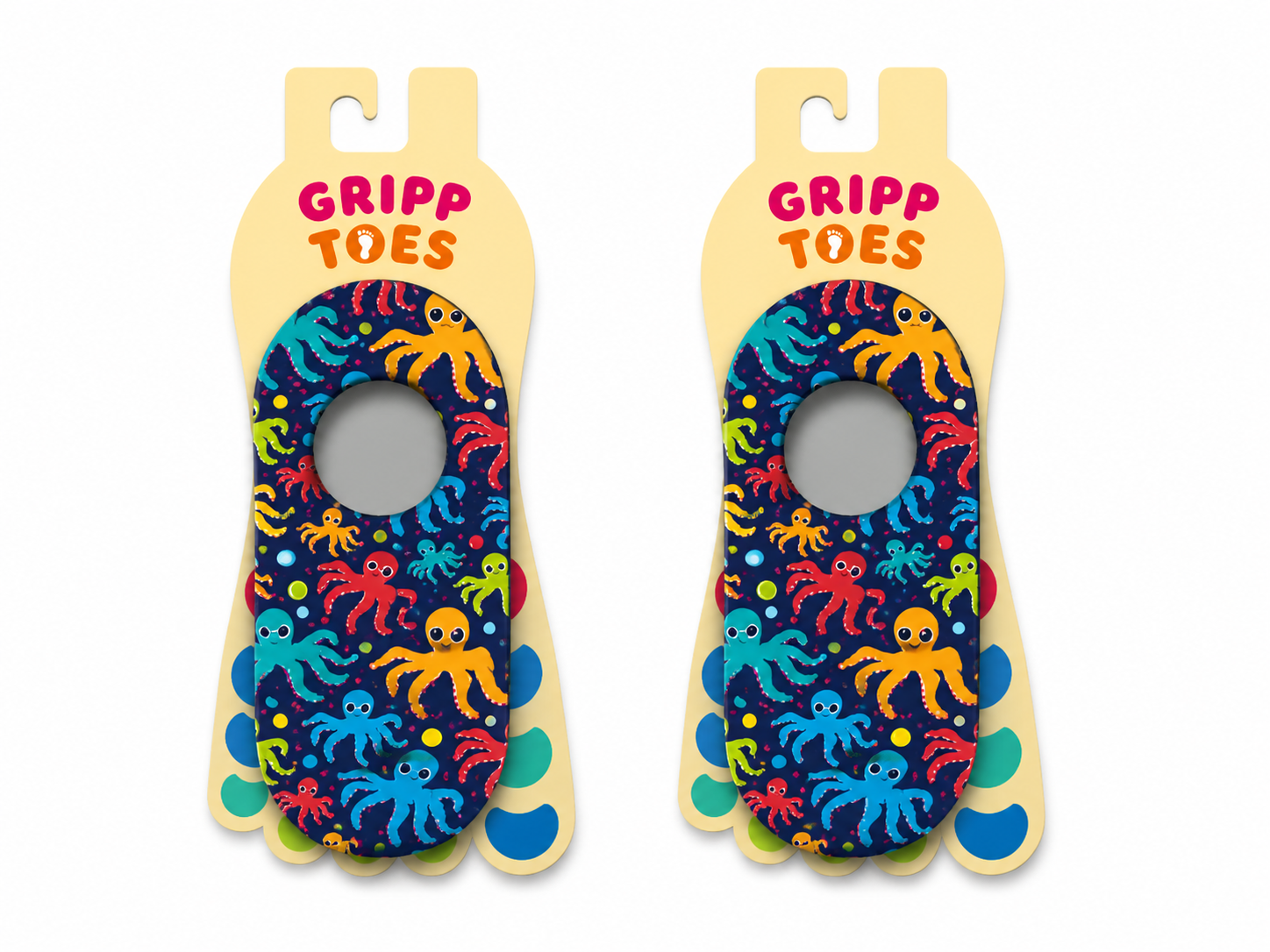 GrippToes Kaymaz Damla Tabanlı Havuz & Deniz Çorabı P1