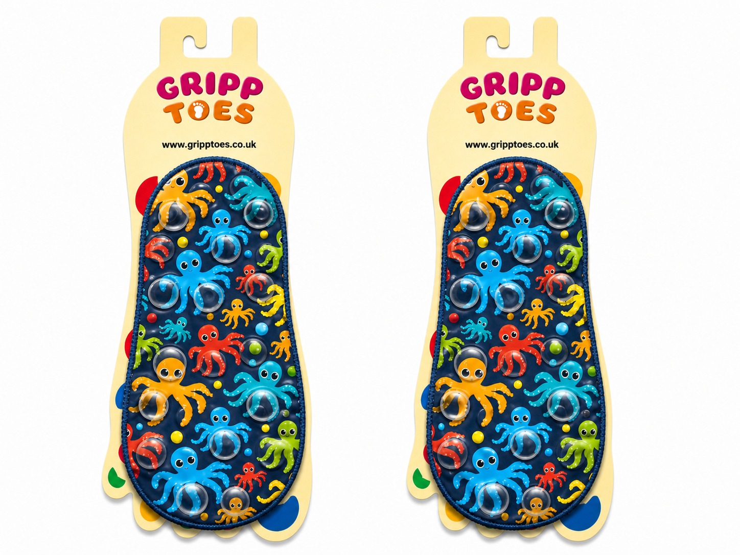 GrippToes Kaymaz Damla Tabanlı Havuz & Deniz Çorabı P1