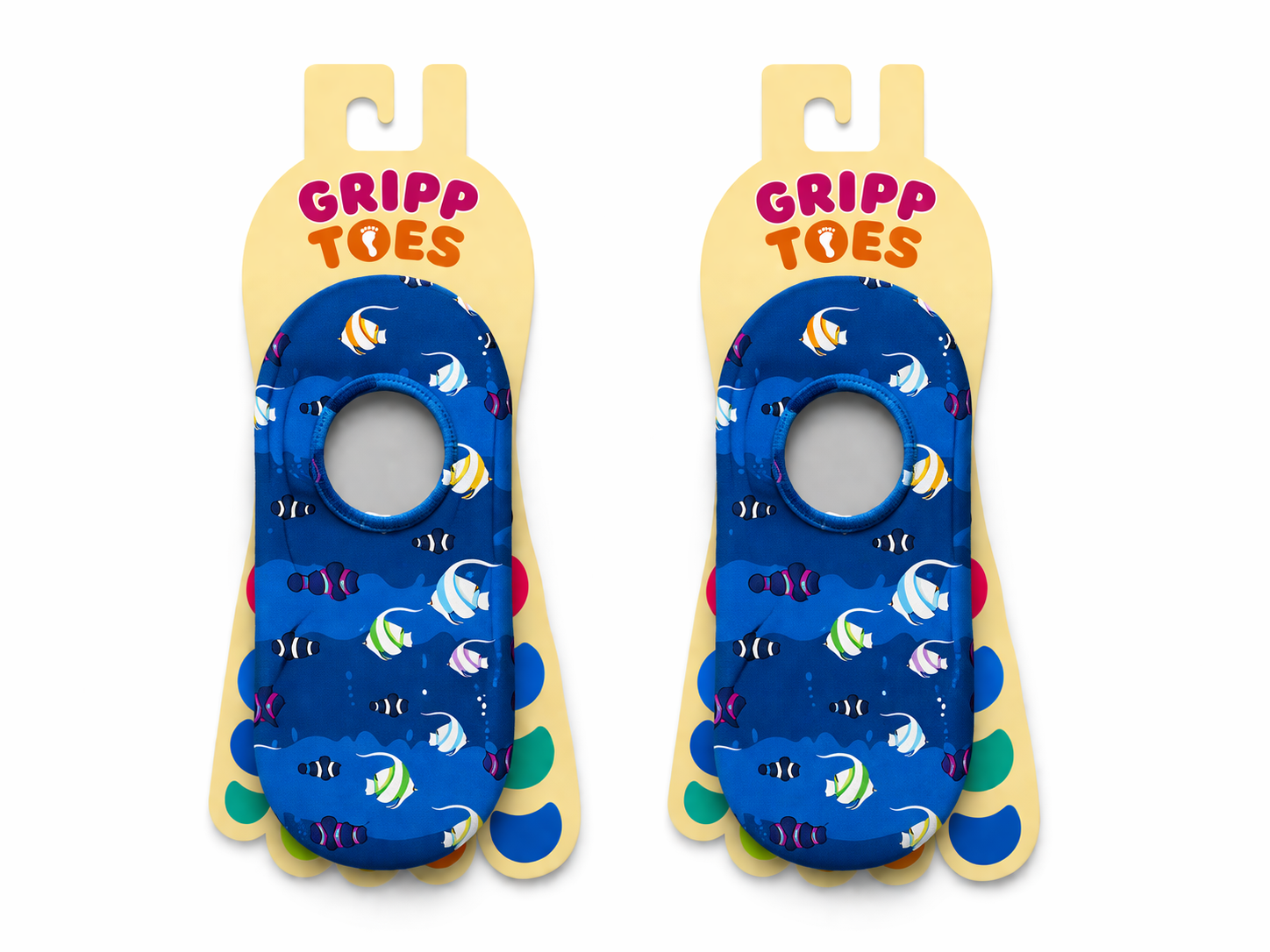 GrippToes Kaymaz Tabanlı Deniz & Havuz Çorabı R1