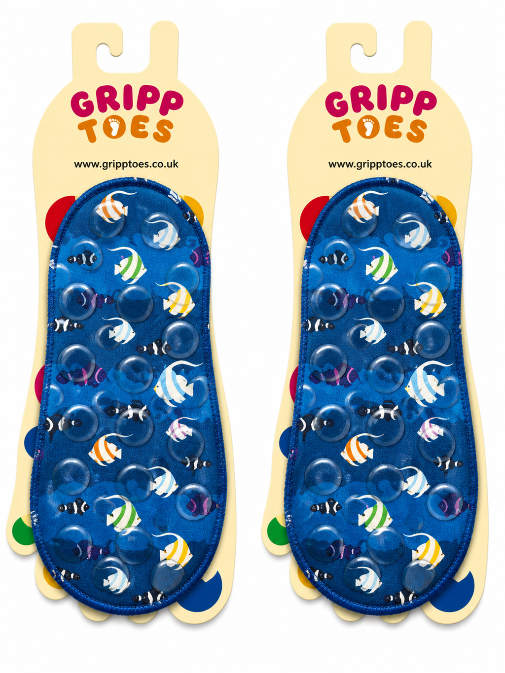 GrippToes Kaymaz Tabanlı Deniz & Havuz Çorabı R1