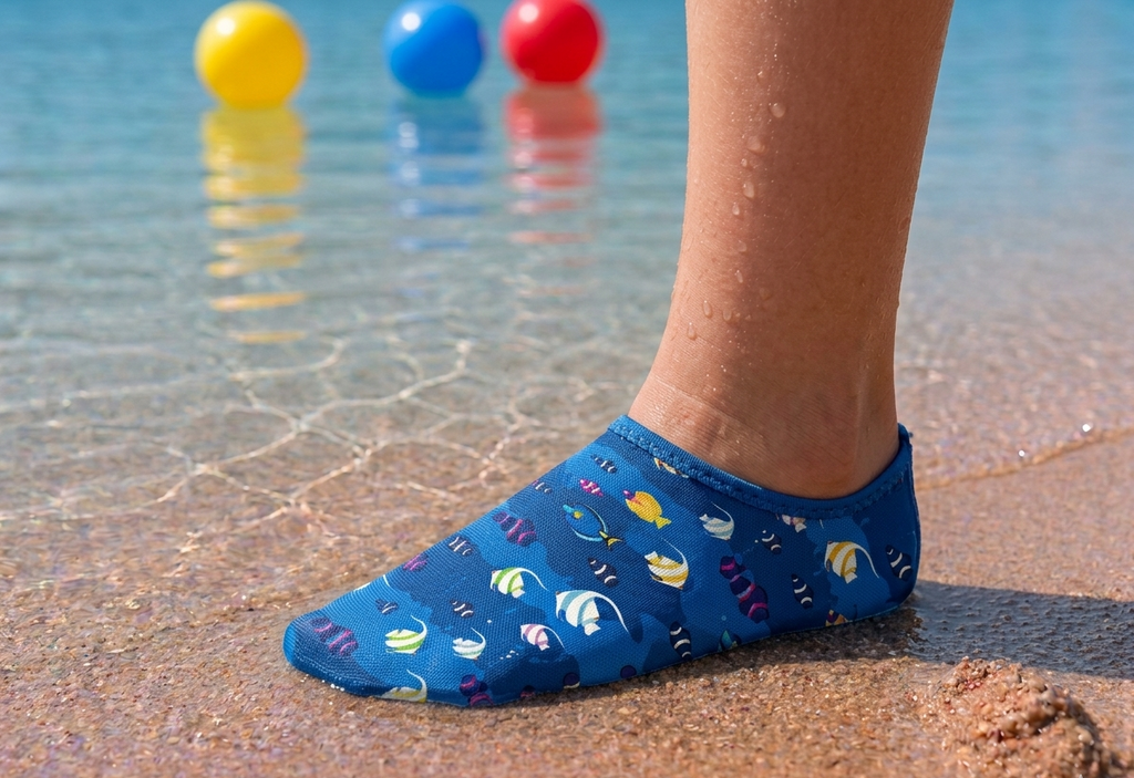 GrippToes Kaymaz Tabanlı Deniz & Havuz Çorabı R1