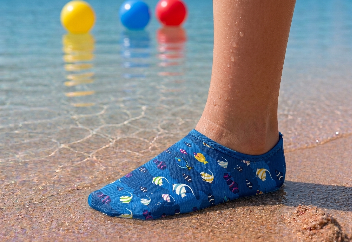 GrippToes Kaymaz Tabanlı Deniz & Havuz Çorabı R1