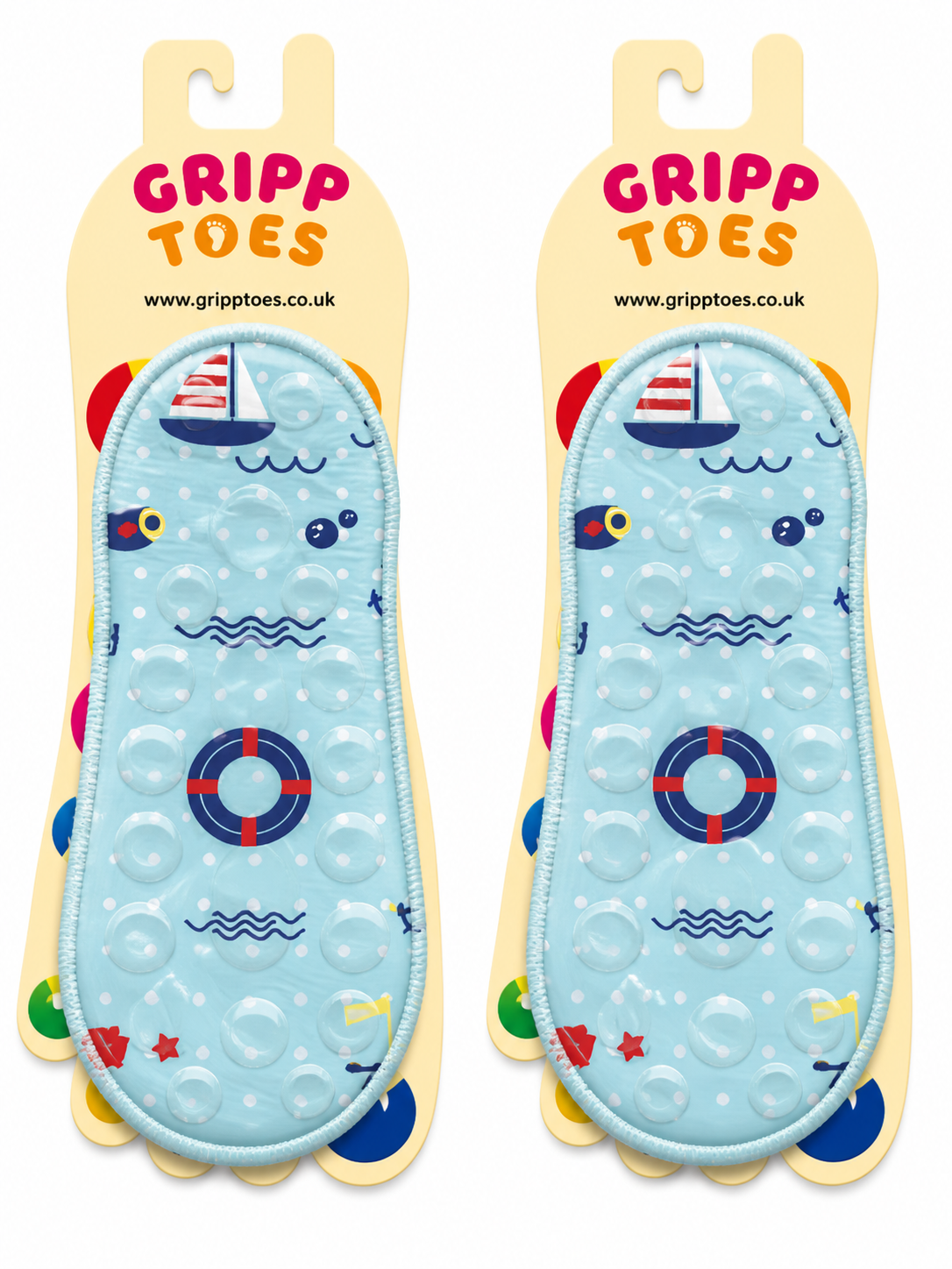 GrippToes Kaymaz Tabanlı Deniz & Havuz Çorabı S1