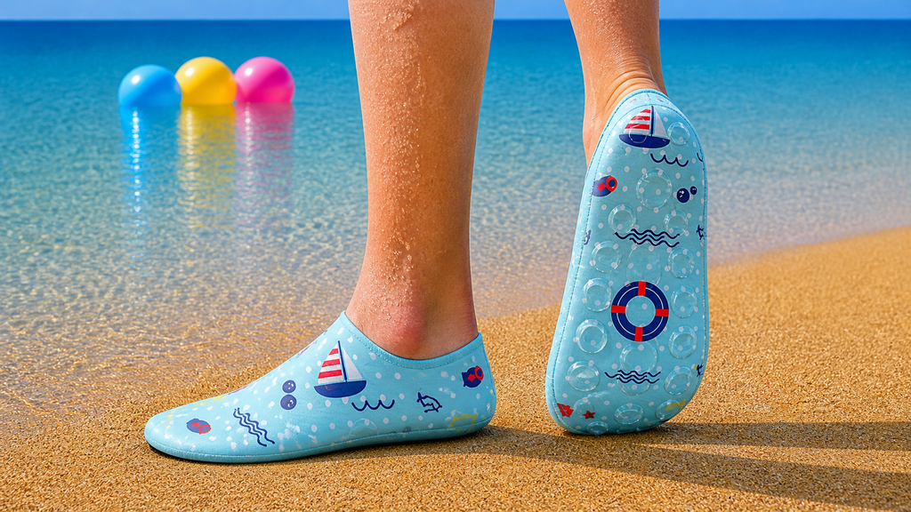 GrippToes Kaymaz Tabanlı Deniz & Havuz Çorabı S1