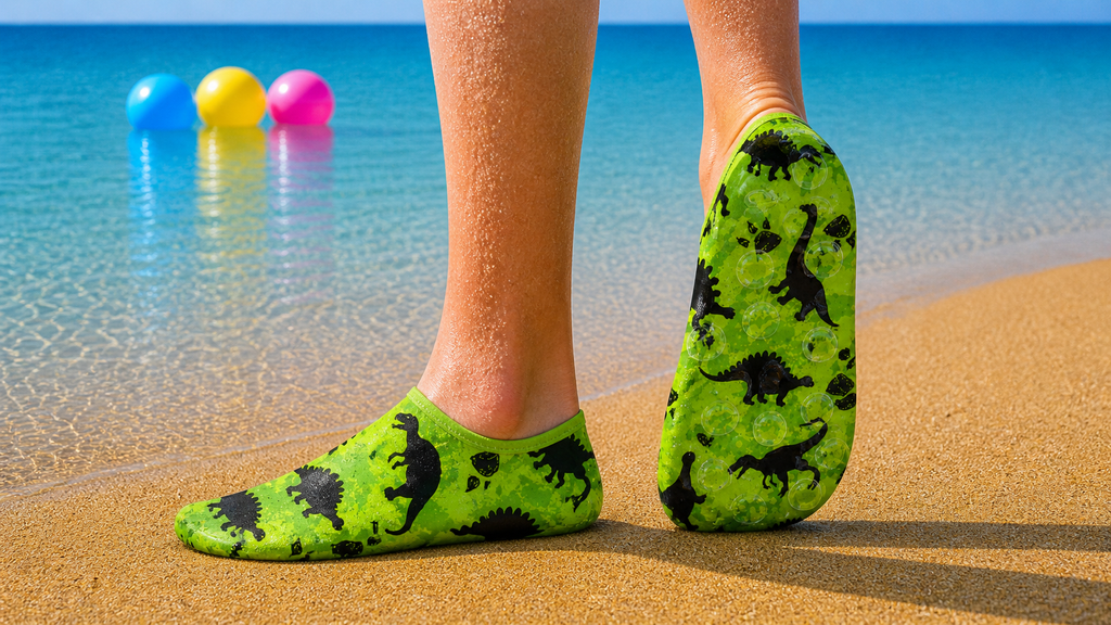 GrippToes Kaymaz Tabanlı Deniz & Havuz Çorabı Ş1