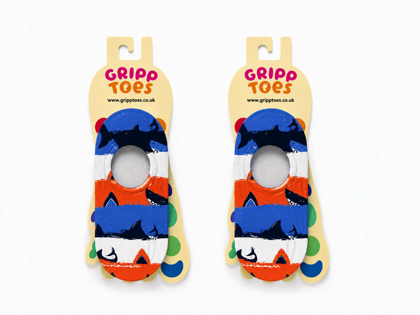 GrippToes Kaymaz Tabanlı Deniz & Havuz Çorabı T1