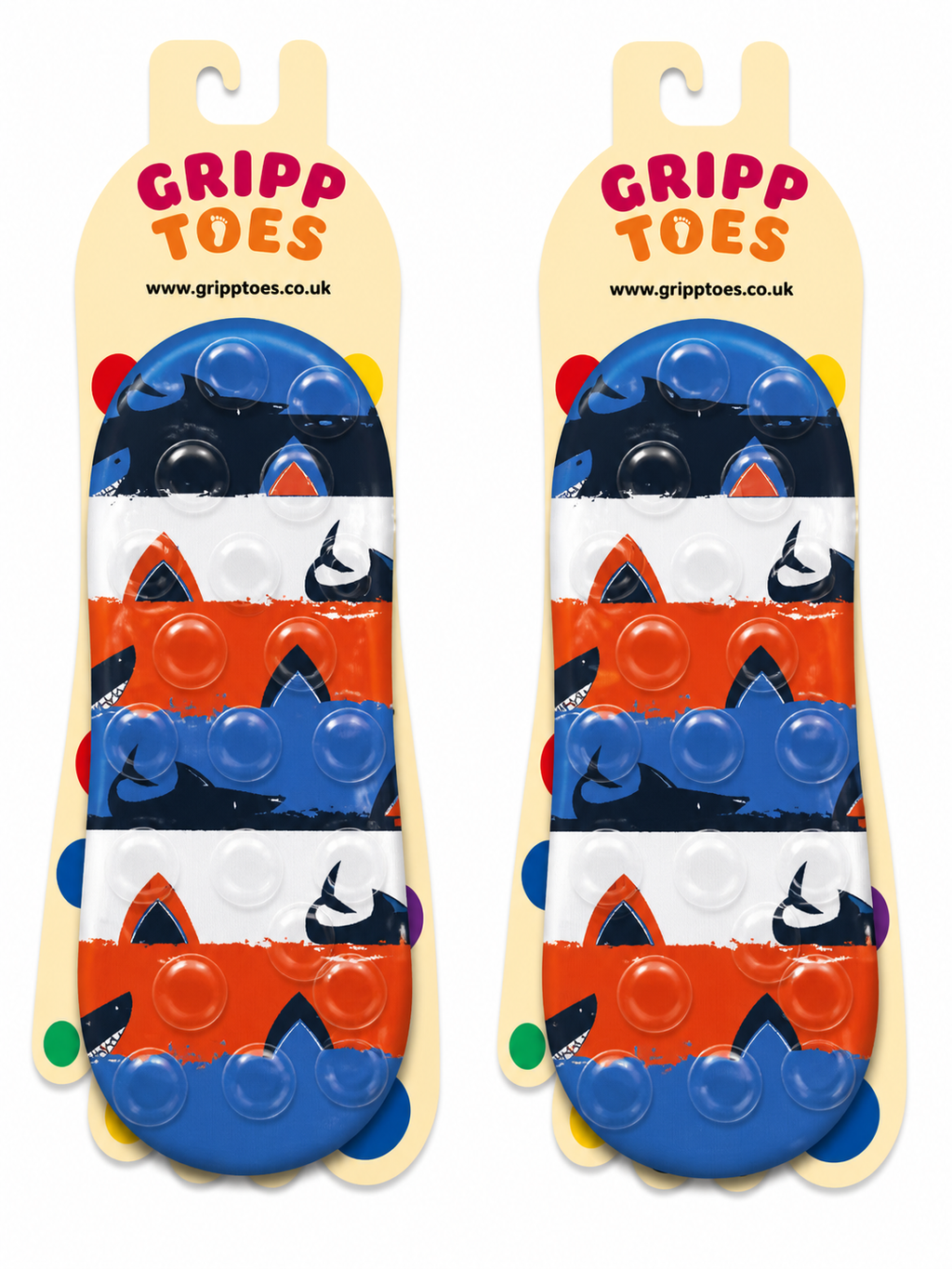 GrippToes Kaymaz Tabanlı Deniz & Havuz Çorabı T1