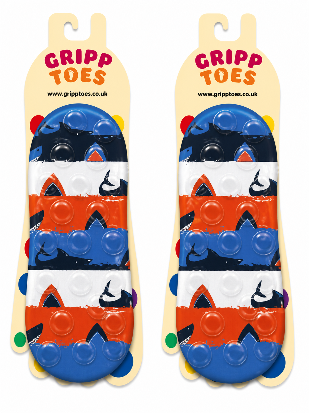 GrippToes Kaymaz Tabanlı Deniz & Havuz Çorabı T1