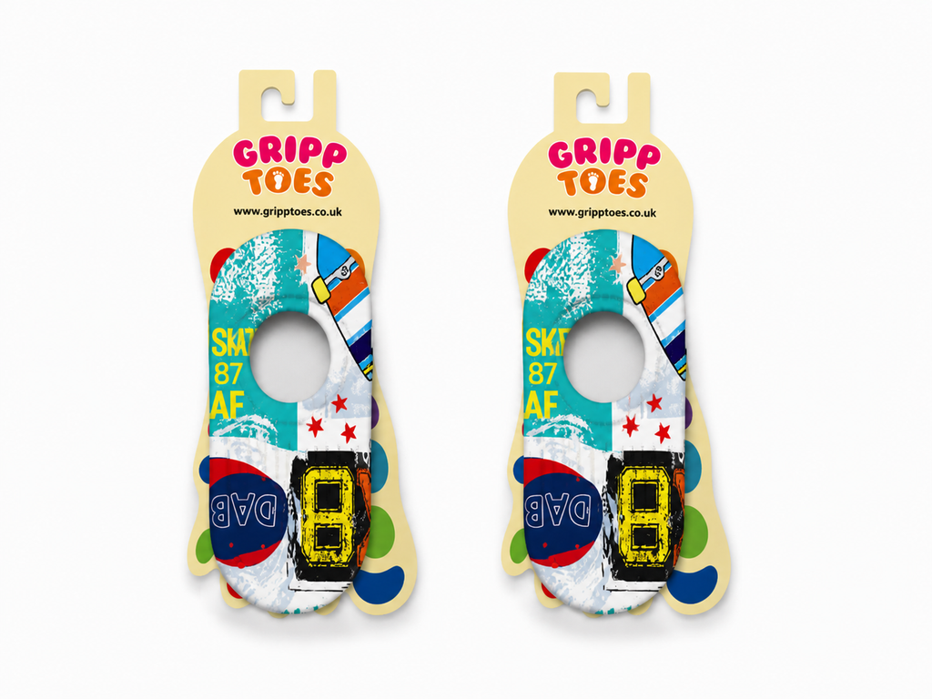 GrippToes Kaymaz Tabanlı Deniz & Havuz Çorabı U1