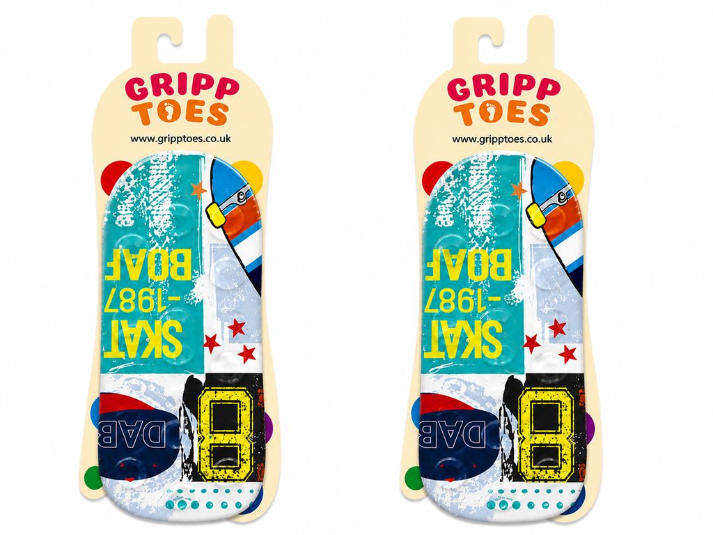 GrippToes Kaymaz Tabanlı Deniz & Havuz Çorabı U1