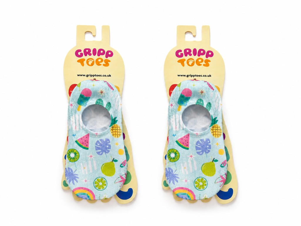 GrippToes Kaymaz Tabanlı Deniz & Havuz Çorabı V1