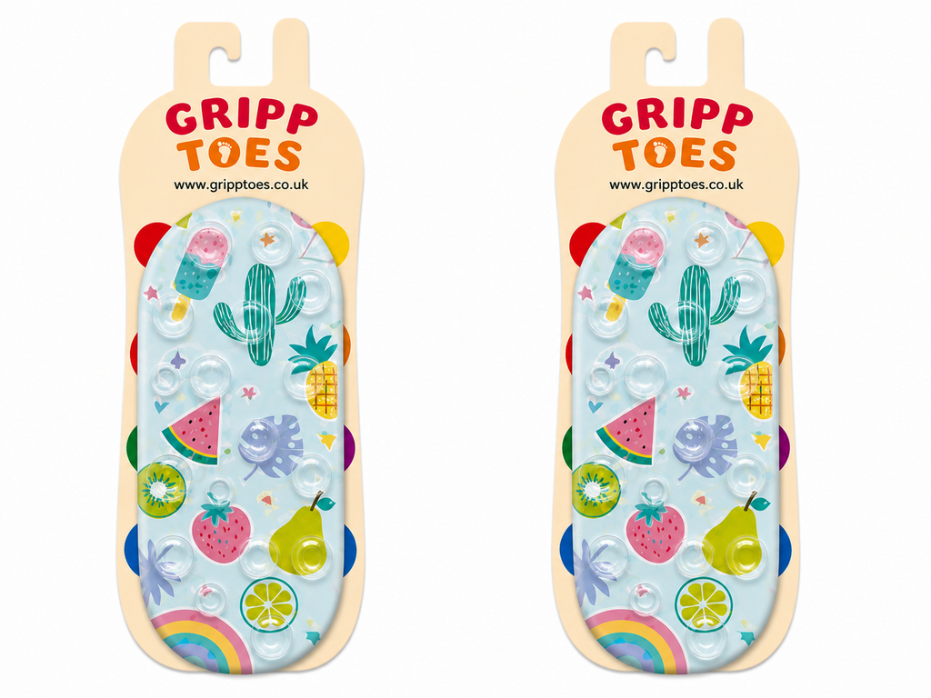 GrippToes Kaymaz Tabanlı Deniz & Havuz Çorabı V1