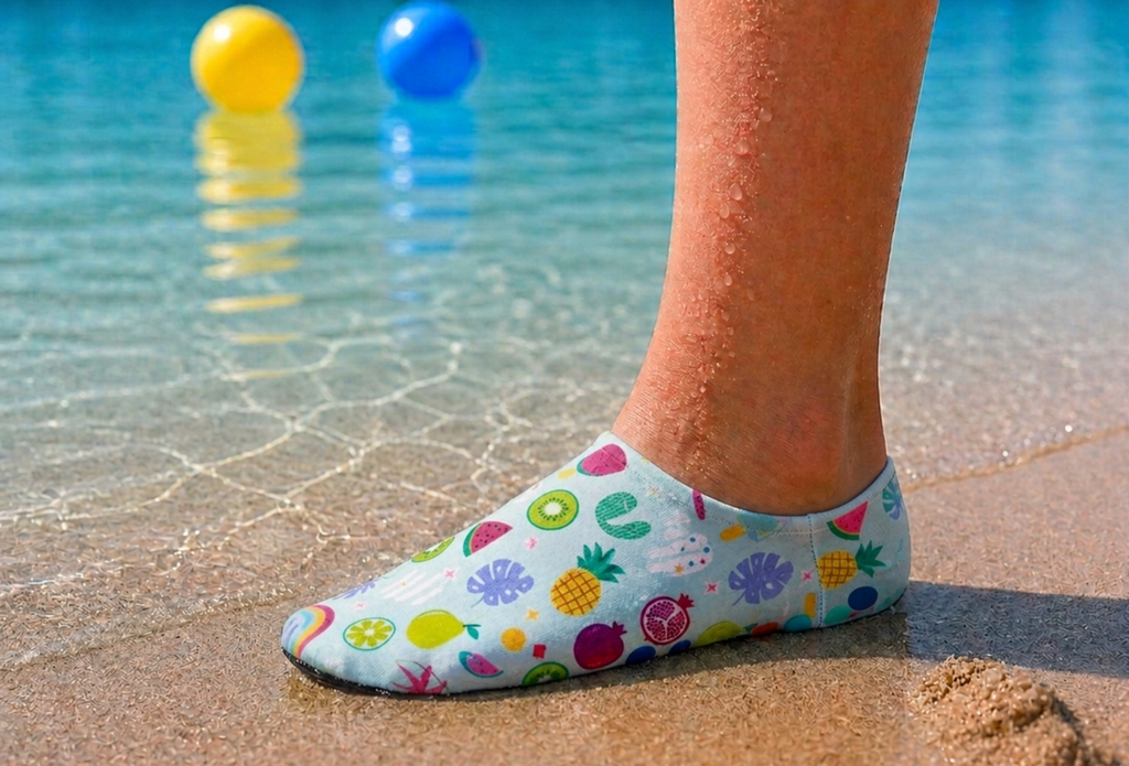 GrippToes Kaymaz Tabanlı Deniz & Havuz Çorabı V1