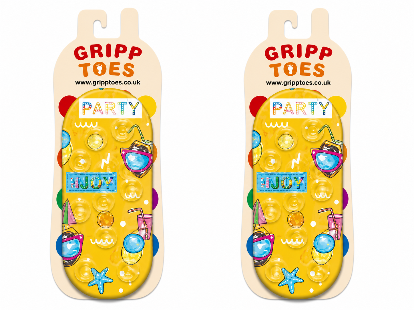 GrippToes Kaymaz Tabanlı Deniz & Havuz Çorabı W1