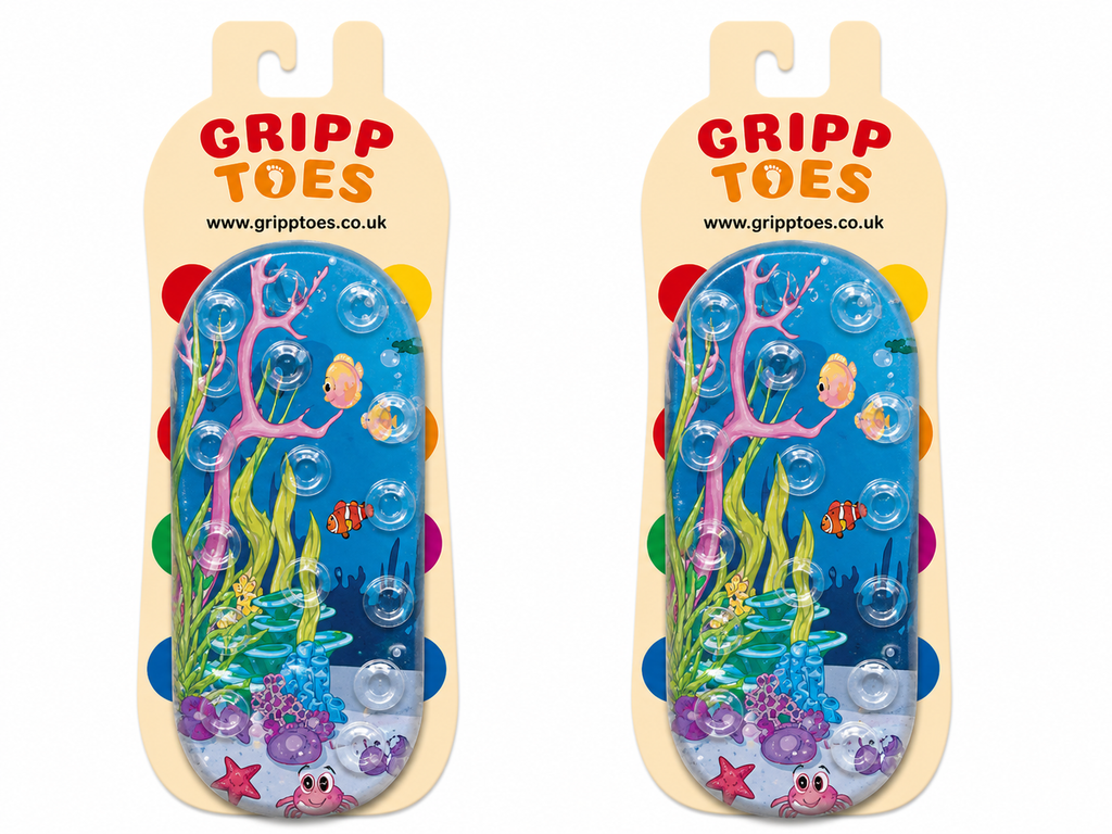 GrippToes Kaymaz Tabanlı Deniz & Havuz Çorabı X1