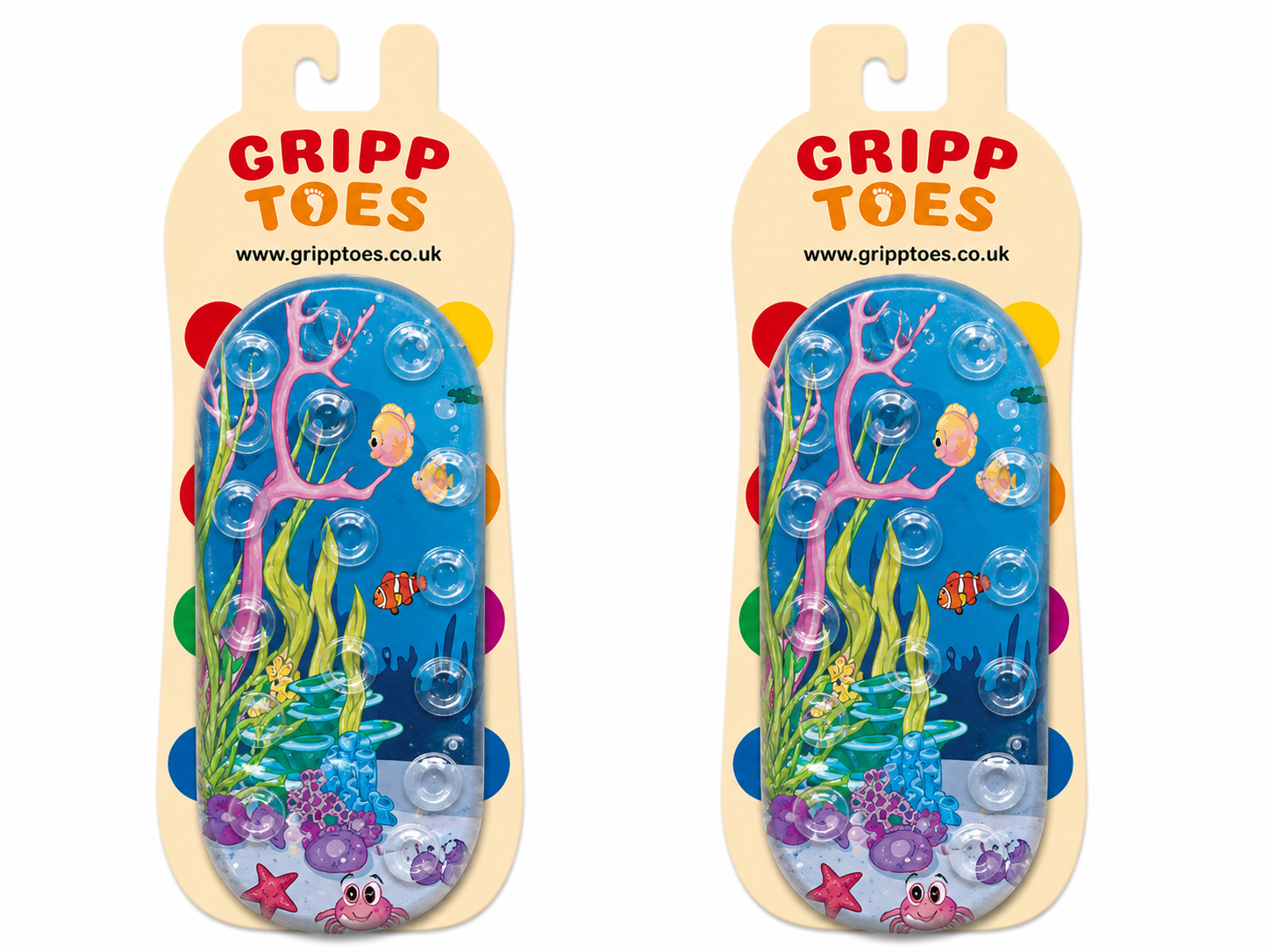 GrippToes Kaymaz Tabanlı Deniz & Havuz Çorabı X1